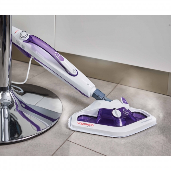 Mop cu Abur Polti Vaporetto SV 440 Double, 15 in 1, 1500W, 2.4Kg, Alb/Violet [3]
