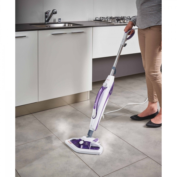 Mop cu Abur Polti Vaporetto SV 440 Double, 15 in 1, 1500W, 2.4Kg, Alb/Violet [6]