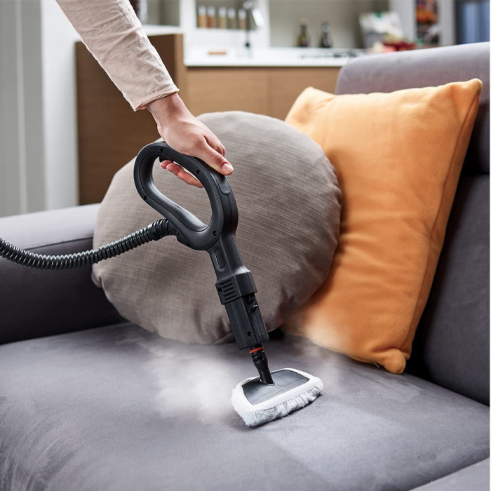 Aparat de Curatat cu Abur Vaporetto Smart 100_B, 1500 W, 2 l, 4 Bar, 110 gr/min, Alb/Albastru [12]