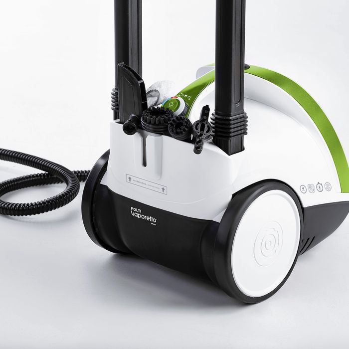 Aparat de Curatat cu Abur Vaporetto Smart 110 Eco, 1500 W, Autonomie Nelimitată de Lucru, 4 Bar, 110 gr/min, Alb/Verde [9]
