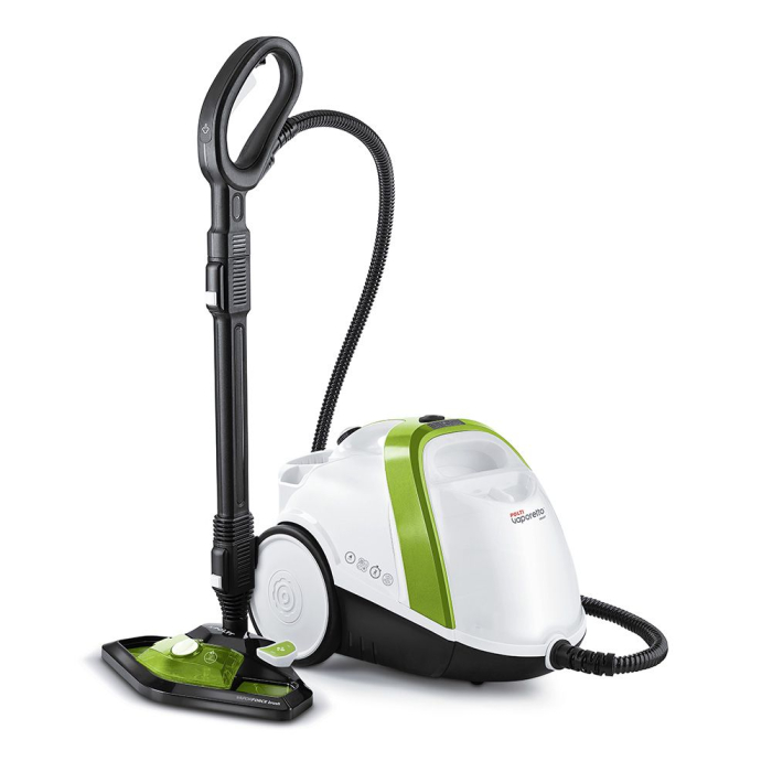 Aparat de Curatat cu Abur Vaporetto Smart 110 Eco, 1500 W, Autonomie Nelimitată de Lucru, 4 Bar, 110 gr/min, Alb/Verde [1]