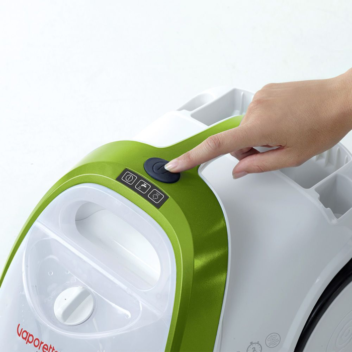 Aparat de Curatat cu Abur Vaporetto Smart 110 Eco, 1500 W, Autonomie Nelimitată de Lucru, 4 Bar, 110 gr/min, Alb/Verde [4]