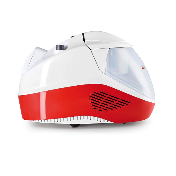 Aspirator cu Abur Polti Vaporetto Lecoaspira FAV 50, 2450 W, Cu Functie de Spalare/Uscare si Filtrare Prin Apa, Alb/Rosu [3]