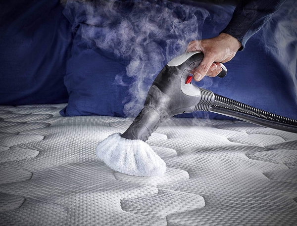 Aspirator cu Abur Polti Vaporetto Lecoaspira FAV 50, 2450 W, Cu Functie de Spalare/Uscare si Filtrare Prin Apa, Alb/Rosu [12]