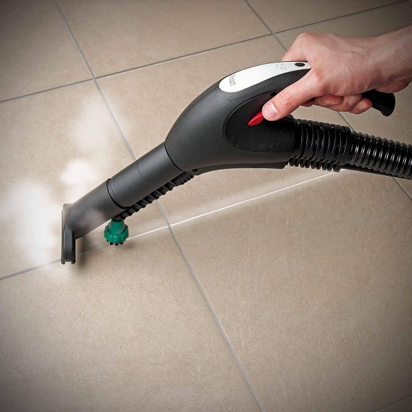 Aspirator cu Abur Polti Vaporetto Lecoaspira FAV 50, 2450 W, Cu Functie de Spalare/Uscare si Filtrare Prin Apa, Alb/Rosu [11]