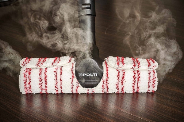 Aspirator cu Abur Polti Vaporetto Lecoaspira FAV 50, 2450 W, Cu Functie de Spalare/Uscare si Filtrare Prin Apa, Alb/Rosu [5]
