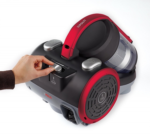 Aspirator fara Sac Polti Forzaspira C 110 Plus, 2 l, 800 W, Filtru HEPA, Negru/Rosu [2]