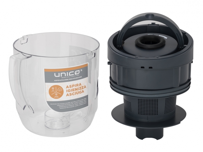Aspirator Polti Unico MCV 85 multifunctional, multiciclonic cu spalare cu abur, 5 stadii de filtrare . [10]