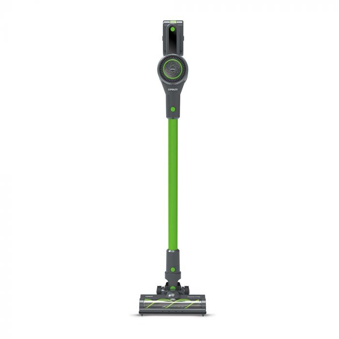 Aspirator Vertical fără Fir Polti Forzaspira D-Power SR500, Multiciclonic, Reîncărcabil, Motor Digital, 3 Programe, Autonomie Lucru 40 min, 0.6 l, Verde/Gri [3]