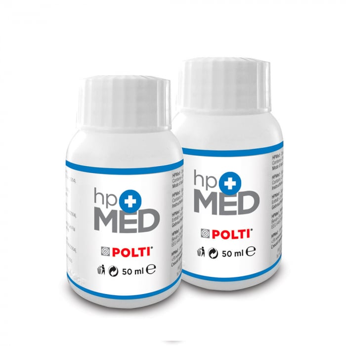 Pachet HP MED, 12 Flacoane,  Detergent pentru Aparatele Contra Plosnitelor Polti Sani System și Cimex Eradicator [2]