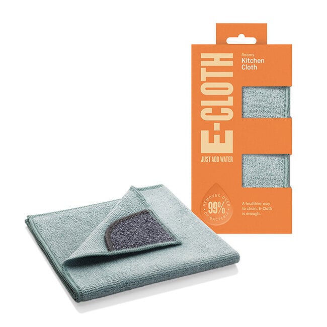 Laveta Premium E-Cloth din Microfibra pentru Curatarea Bucatariei, Compartiment Abraziv, 32 x 32 cm [1]