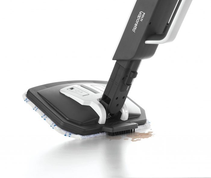 Mop cu Abur Polti Vaporetto SV660_Style 2 în 1, 1500 W, Abur Reglabil, Mâner Plută, 19 Accesorii, Autonomie Nelimitată, Alb/Gri [18]