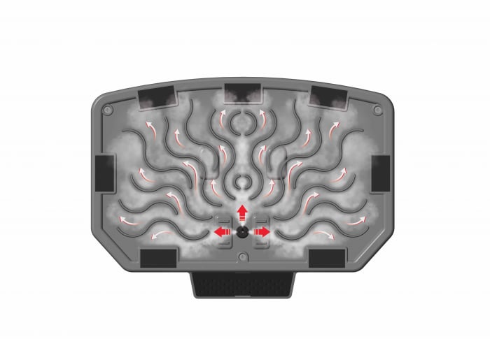 Mop cu Abur Polti Vaporetto SV660_Style 2 în 1, 1500 W, Abur Reglabil, Mâner Plută, 19 Accesorii, Autonomie Nelimitată, Alb/Gri [12]