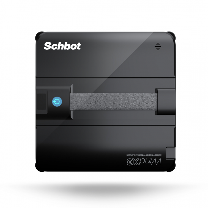 Robot Autonom de Curătare Geamuri Schbot Wind X3,  Pulverizare Automata a Apei, 60 ml, 4 Moduri de Curățare, Senzori Anti - Cădere, Curățare Umedă și Uscată, Tehnologie AI, Negru [4]