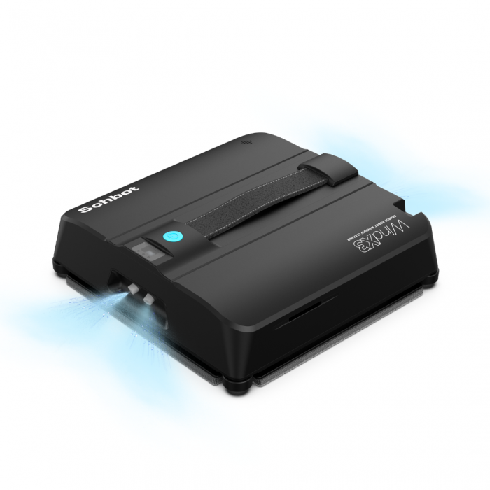 Robot Autonom de Curătare Geamuri Schbot Wind X3,  Pulverizare Automata a Apei, 60 ml, 4 Moduri de Curățare, Senzori Anti - Cădere, Curățare Umedă și Uscată, Tehnologie AI, Negru [6]