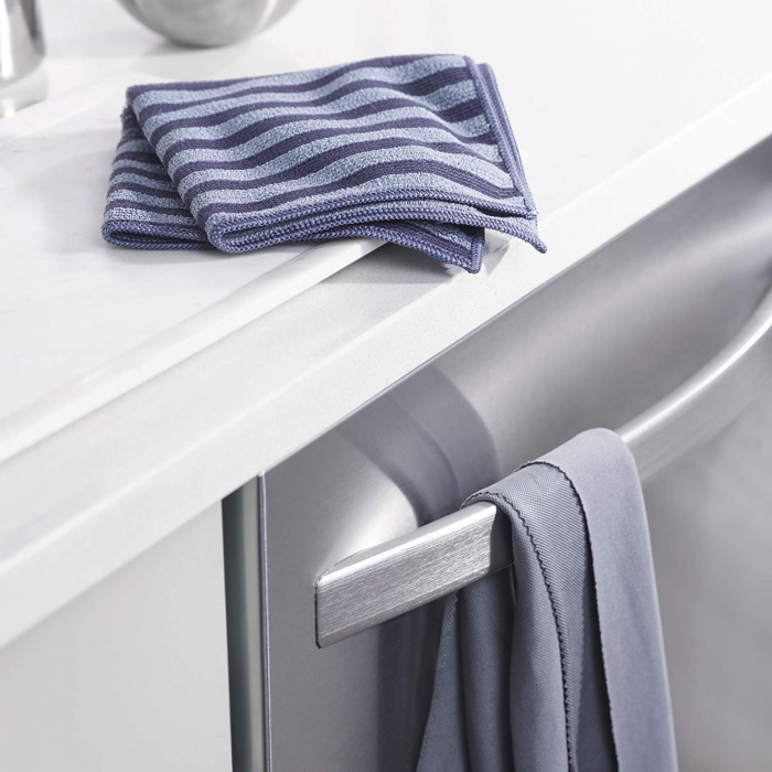 Set Două Lavete Premium E-Cloth din Microfibră pentru Curățare Cuptor, Plită, Aragaz, 32 x 32 cm [2]