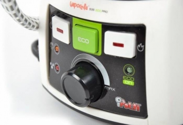 Statie de Calcat Polti Vaporella 535 Eco Pro, Talpa Aluminiu, 1750 W, 1,1 l, 4 Bar, 90 gr/min, Alb/Gri [6]