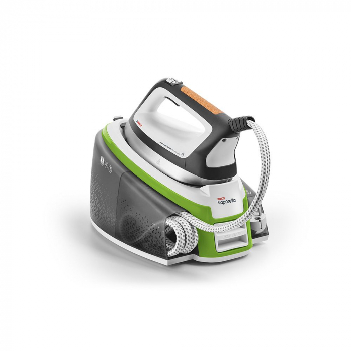 Stație de Călcat Polti Vaporella Instant VI50.20, 2400 W, 2 l, Presiune Pompă 8 BAR, Jet Abur 550 gr/min, Funcție ECO, Gri/Verde [2]