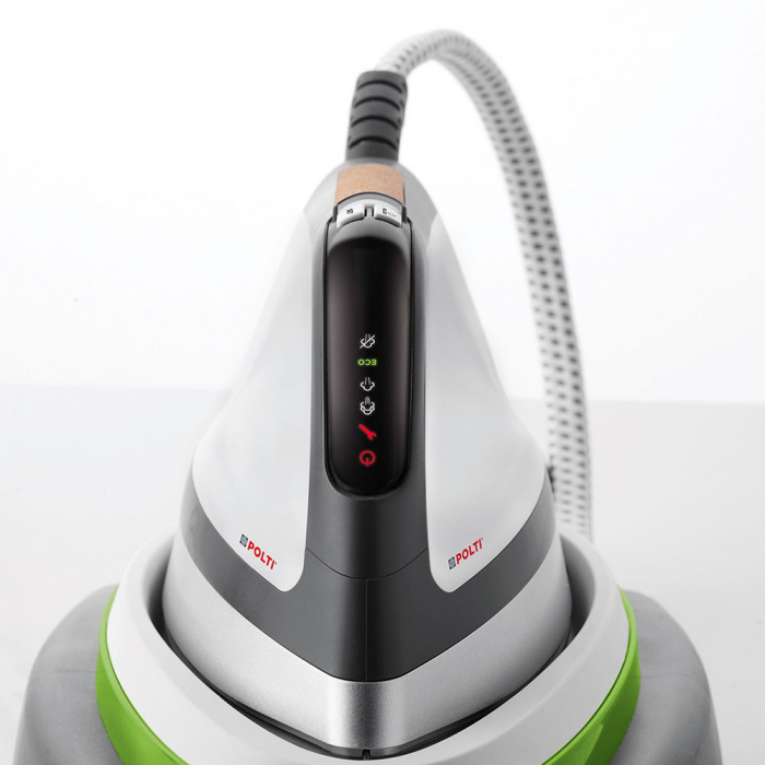 Stație de Călcat Polti Vaporella Instant VI50.20, 2400 W, 2 l, Presiune Pompă 8 BAR, Jet Abur 550 gr/min, Funcție ECO, Gri/Verde [4]