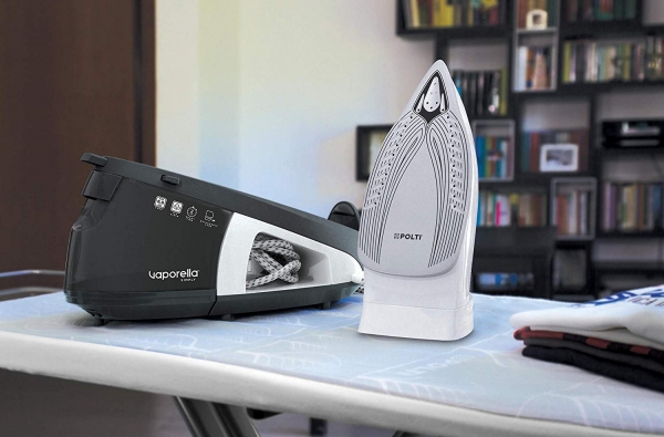 Statie de Calcat Polti Vaporella Simply VS10.12, Talpa Ceramica, 2200 W, 1.5 l, 6.5 BAR, 125 gr/min, Alb/Gri [5]