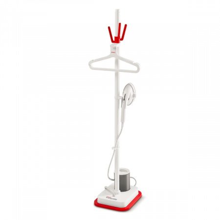 Aparate de calcat vertical - Aparat de Calcat Vertical cu Abur Polti Vaporella Vertical Styler GSF80R, 1,2 l, 5 Bar, 30 sec, talpă dublă ceramică