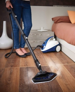 Aparat de Curatat cu Abur Polti Vaporetto Smart 40_Mop,1800W, Emisie Abur  85 g/min, Presiune Abur 3.5 BAR, Alb Albastru [8]