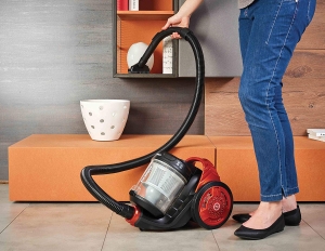 Aspirator Fara Sac Polti Forzaspira C 130 Plus, 1.8 l, 700 W, Filtru HEPA, Negru/Portocaliu [9]
