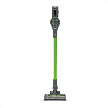 Aspirator Vertical fără Fir Polti Forzaspira D-Power SR500, Multiciclonic, Reîncărcabil, Motor Digital, 3 Programe, Autonomie Lucru 40 min, 0.6 l, Verde/Gri [2]