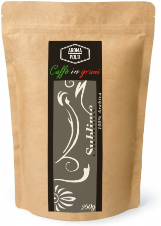 Cafea și espressoare - Cafea Boabe AromaPolti Sublime, 250 gr