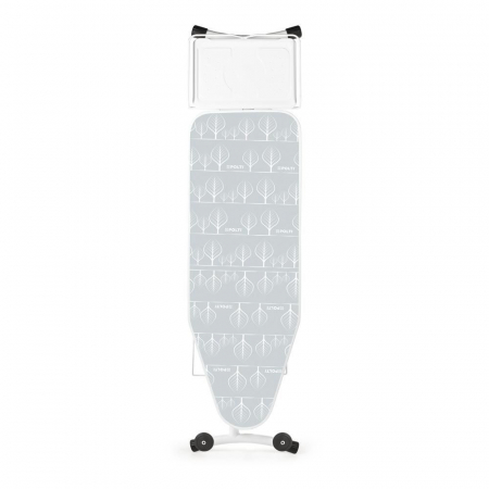 Masa de Calcat Polti Vaporella, Reglabila pe Inaltime, Suport Rufe, Cadru Intarit, Roti Transport, 43,5 x 10 x 167 cm [1]