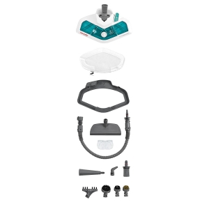 Mop cu Abur Polti Vaporetto SV 450 Double, 15 in 1, 1500 W, 2.4 Kg, Alb/Verde [5]