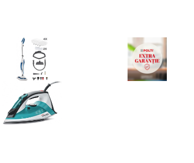 Pachet Mop, cu abur ,Vaporetto SV 460,15 accesorii. pentru igienizare profunda cu abur + Fier de Calcat Vaporella QS220, 2400W [0]