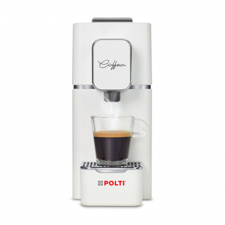 Polti Coffea S15W espressor de cafea pentru espresso, compatibil cu capsule E.S.E. de 44 mm, rezervor detașabil de 0,85 l, pompa 19 BAR [1]