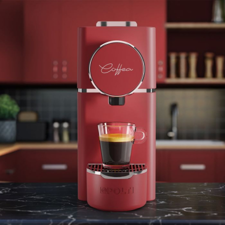 Polti Coffea S18R espressor de cafea pentru espresso și cafea lungă, compatibil cu capsule E.S.E. de 44 mm, rezervor detașabil de 0,85 l, pompa 19 BAR [4]