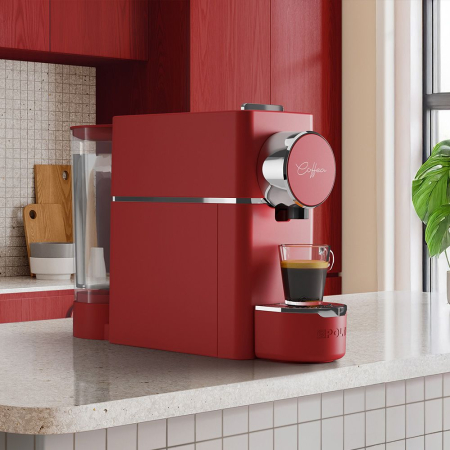 Polti Coffea S18R espressor de cafea pentru espresso și cafea lungă, compatibil cu capsule E.S.E. de 44 mm, rezervor detașabil de 0,85 l, pompa 19 BAR [5]