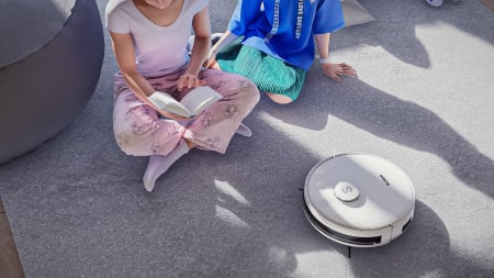 Schbot F1 / F1 Max – Robot aspirator și mop 3 în 1 cu navigație laser LDS, 2880PA, control prin aplicație și asistenți vocali [1]