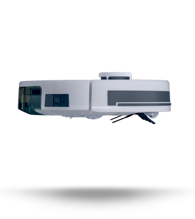 Robot de Aspirare Schbot F1, Aspirator Robot 3 în 1: măturat, aspirat și curățat podele, Autonomie 55-110 minute, Rezervor praf 600, Rezervor apă 370 ml, Stație Încărcare, Telecomandă, Alb [1]