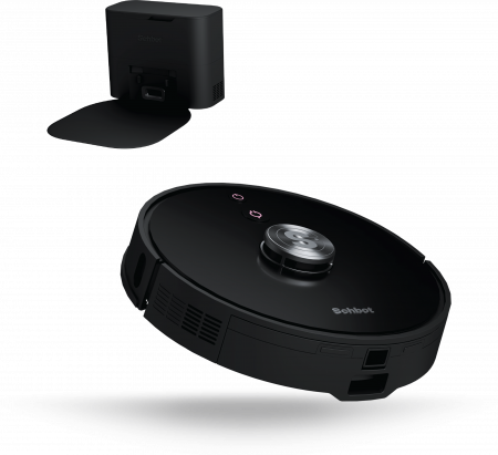 Robot de Aspirare Schbot F2 Pitbox Pro cu Stație de Golire și Încărcare Automată, Aspirator Robot 3 în 1: Aspirare, spălare podele, curățare uscată și umedă, Autonomie până la 170 minute, Încărcare și [4]