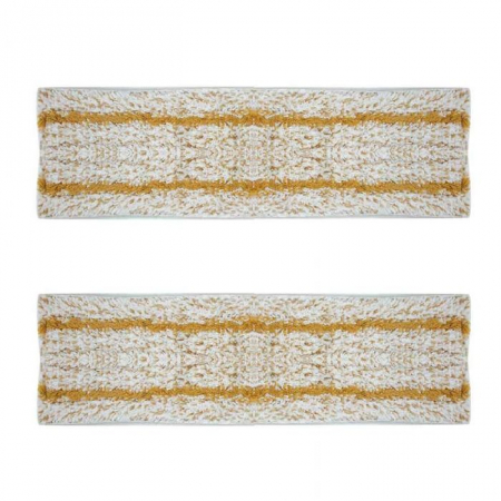 Accesorii curatatoare cu abur - Set Doua Lavete pentru Mop cu Abur fara Fir Polti Moppy, pentru Suprafete Delicate, Lemn, Parchet