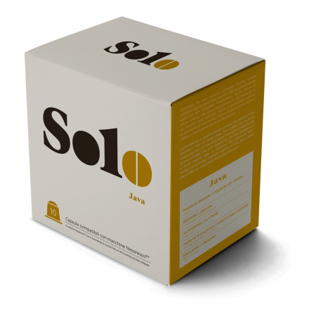 Cafea și espressoare - 10 Capsule Solo Java Espresso, Compatibile Nesspresso