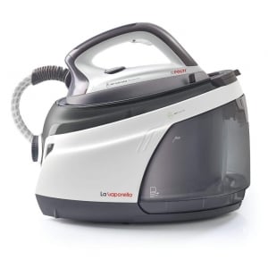Statie de Calcat Polti La Vaporella XB50R, Talpa Aluminiu, 2350 W, 1.4 L, Boiler 6 Bar, Pompa 15 Bar, Functie Steam Pulse 350 gr, Alb/Gri [7]