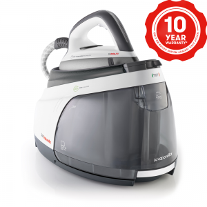 Masa | Statie de calcat - Statie de Calcat Polti La Vaporella XB50R, Talpa Aluminiu, 2350 W, 1.4 L, Boiler 6 Bar, Pompa 15 Bar, Functie Steam Pulse 350 gr, Alb/Gri