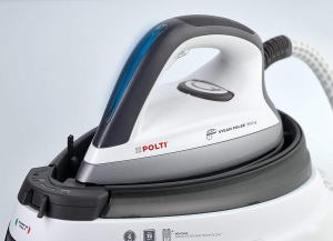 Statie de Calcat Polti La Vaporella XB50R, Talpa Aluminiu, 2350 W, 1.4 L, Boiler 6 Bar, Pompa 15 Bar, Functie Steam Pulse 350 gr, Alb/Gri [4]