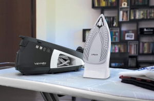 Statie de Calcat Polti Vaporella Simply VS10.12, Talpa Ceramica, 2200 W, 1.5 l, 6.5 BAR, 125 gr/min, Alb/Gri [4]