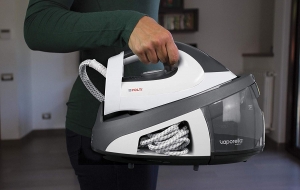 Statie de Calcat Polti Vaporella Simply VS10.10, Talpa Ceramica, 2200 W, 1.5 l, 6.5 BAR, 120 gr/min, Alb/Gri [7]