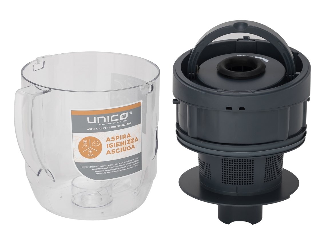 Polti Unico MCV85 - Aspirateur désinfectant 5 étages Filtre