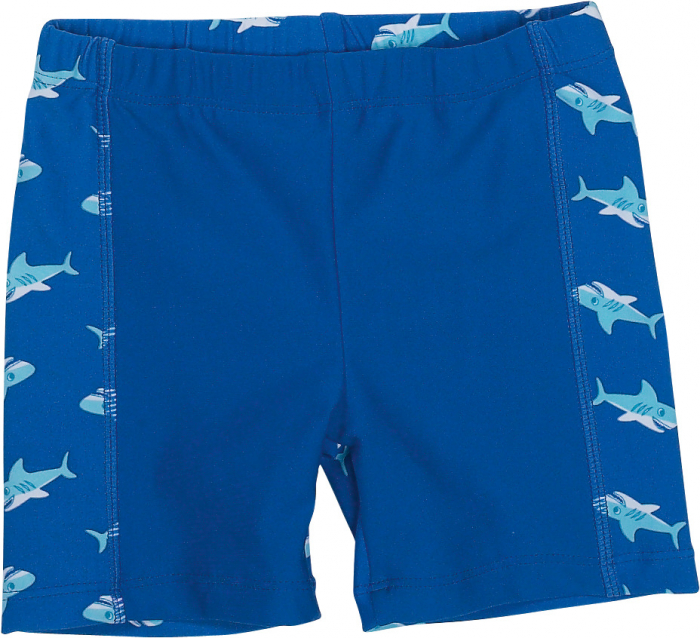 Slip de baie tip boxer, protectie UV 50+, baieti, Albastru/Shark [1]