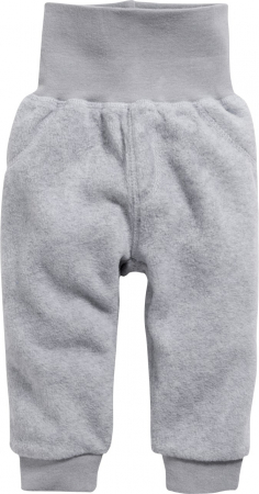 Pantalon lung, fleece, unisex, Gri [1]