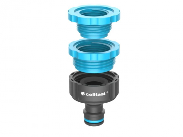 Adaptor pentru cupla rapida cu filet interior ERGO 1/2" - 3/4" - 1" [2]