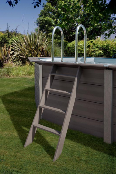 Avantgarde Set piscina compozit GRE dreptunghiulara 606 x 326 x H 124 cm [2]